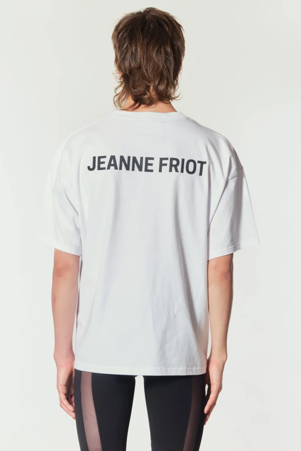 Jeanne Friot Stop The War Tee t-shirt noir coton