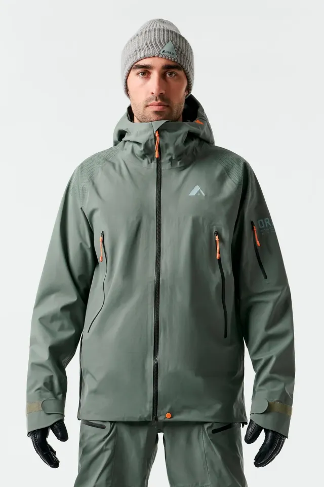 Orage Glacier 3L veste light Dark Leaf stretch