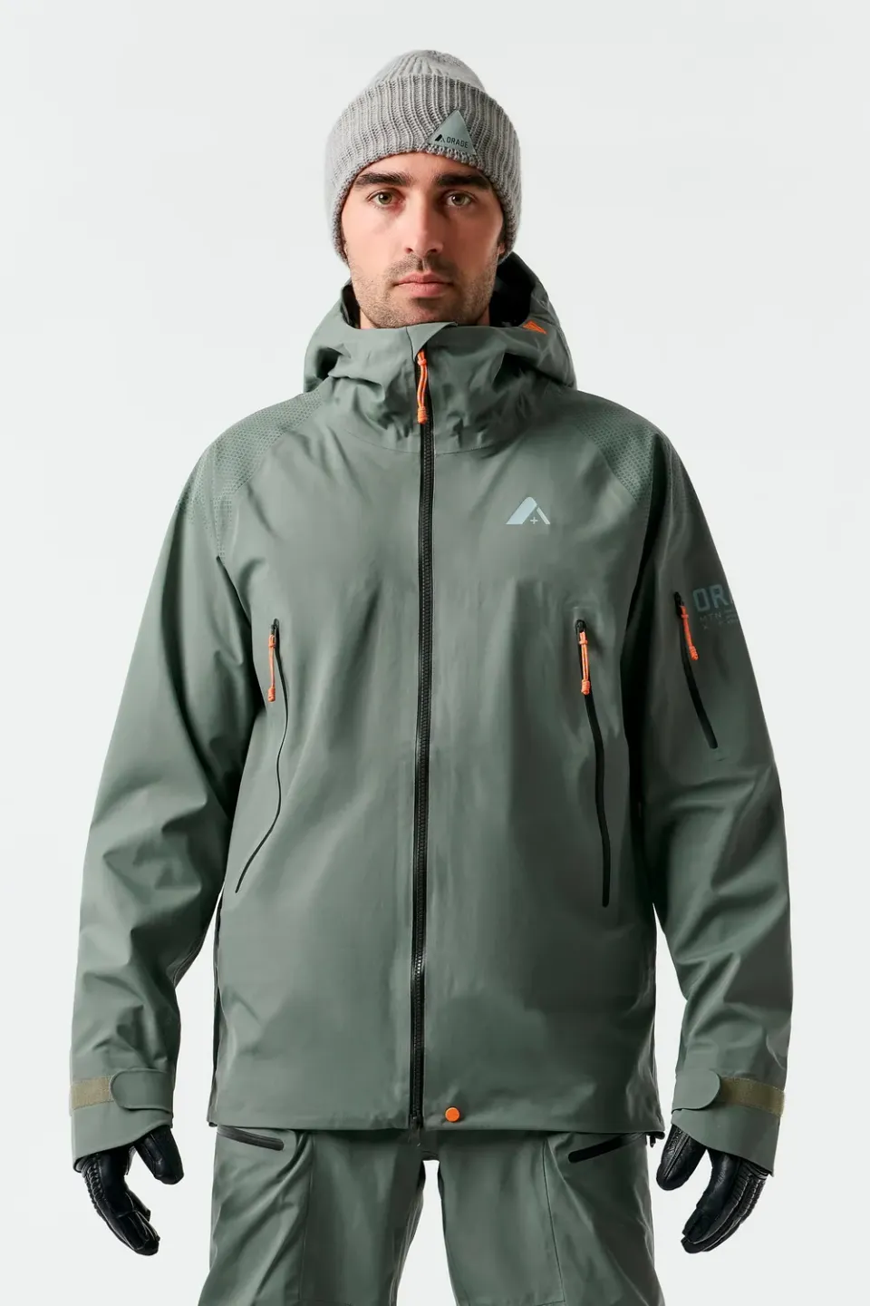 Orage Glacier 3L veste light Dark Leaf stretch