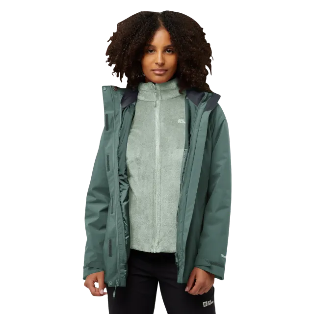 Jack Wolfskin Rotwand 3in1 JKT W veste femme 3 en 1