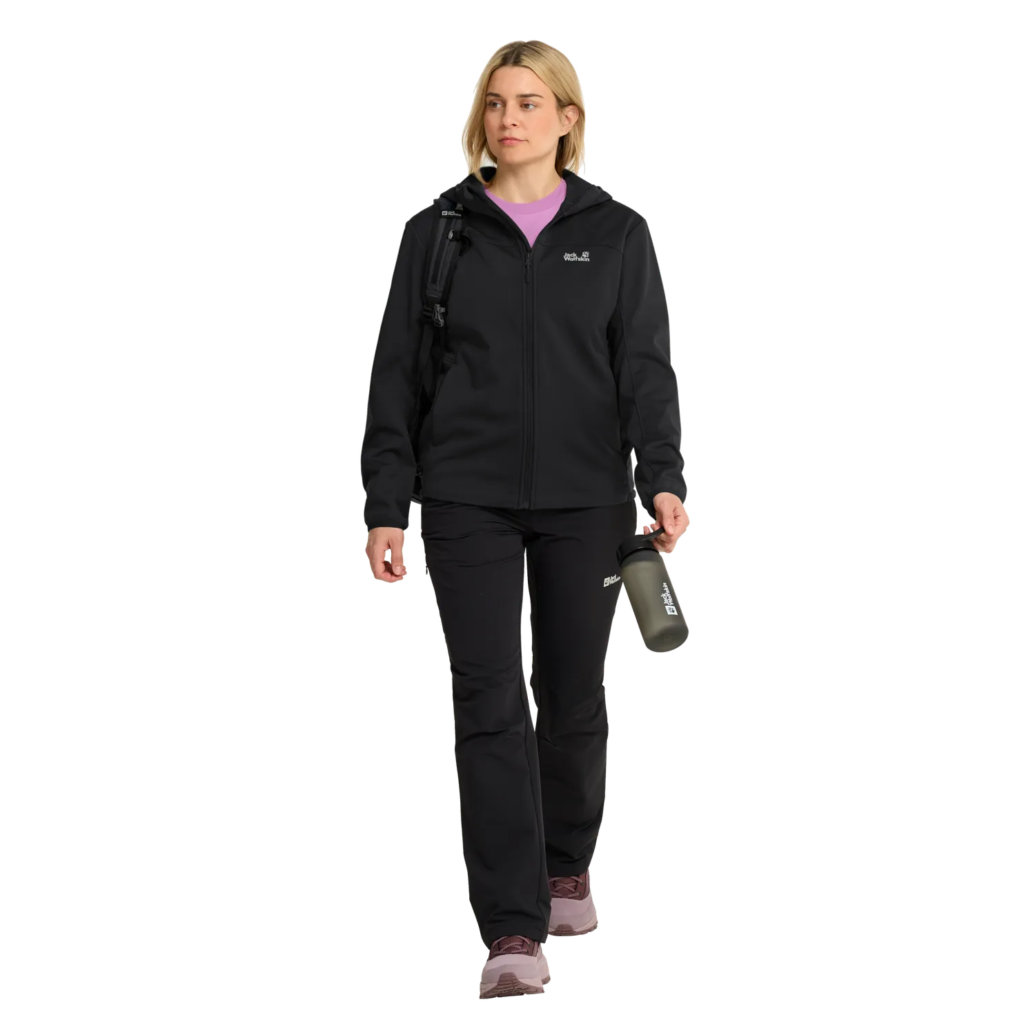 Jack Wolfskin Windhain 2 veste coupe-vent femme déperlante