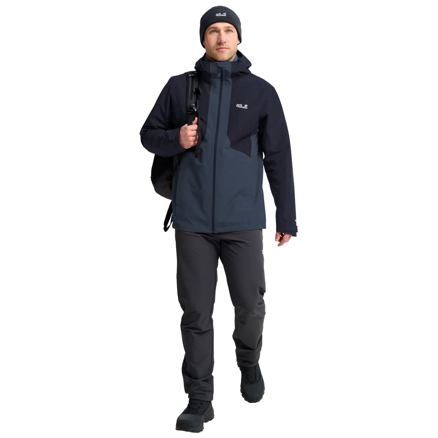 Jack Wolfskin Stonetrail 3in1 Jkt M veste homme 3-en-1 étanche