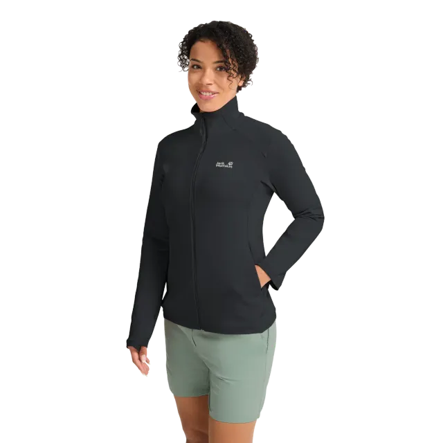 Jack Wolfskin Astrotrail FZ W veste femme col montant
