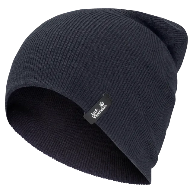 Jack Wolfskin Rib Beanie bonnet hiver acrylique doux