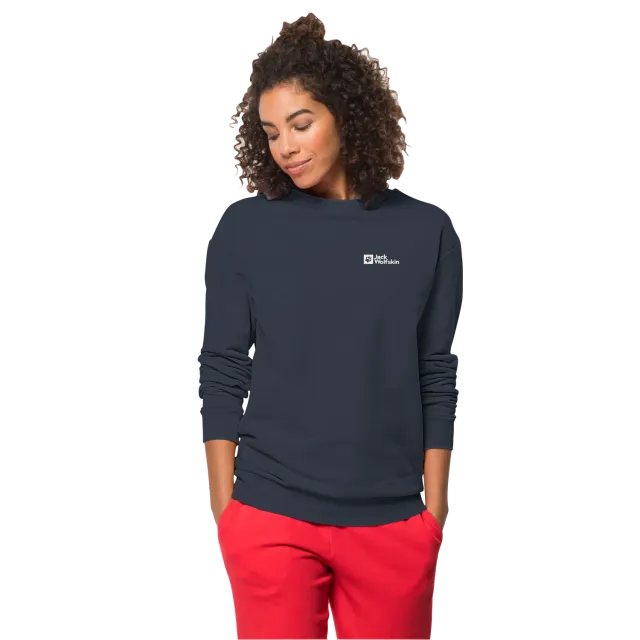 Jack Wolfskin Essential Crewneck W sweat coton