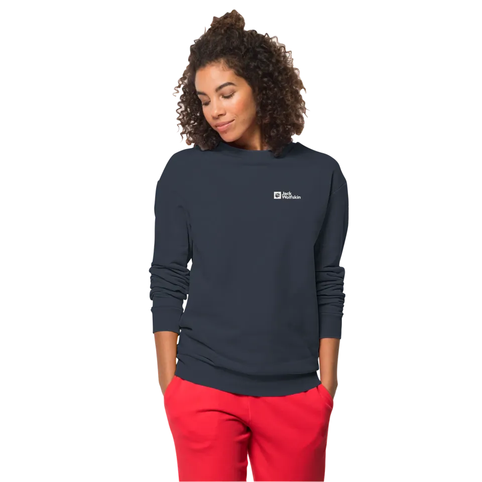 Jack Wolfskin Essential Crewneck W sweat coton