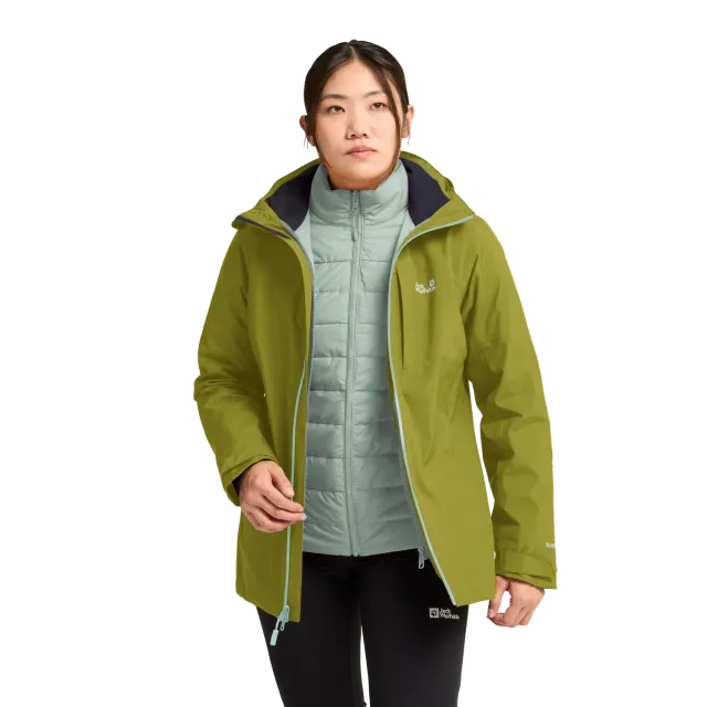 Jack Wolfskin Hunberg 2 3in1 veste femme imperméable