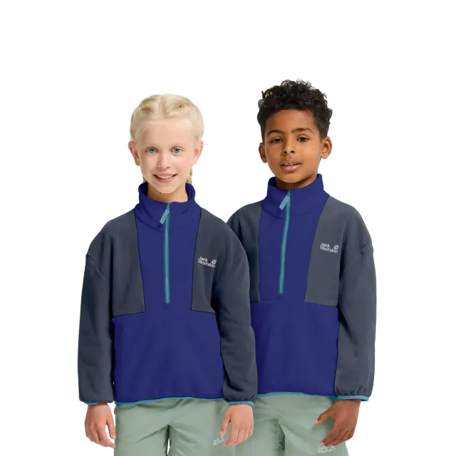Jack Wolfskin Colorblock Taunus HZ K pull enfant polaire