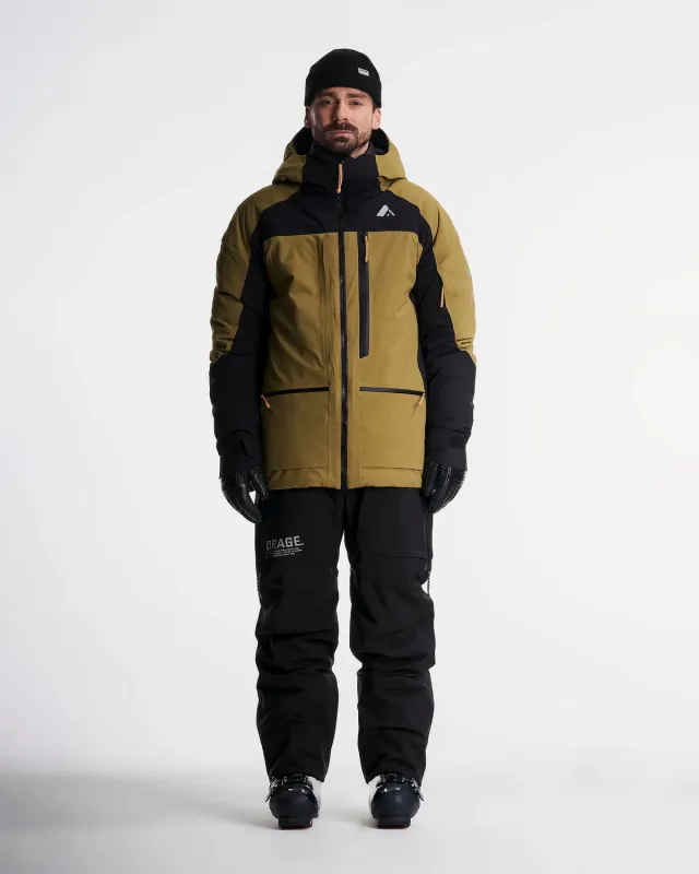 Orage Tyrrell P11005 veste ski homme noir isolée