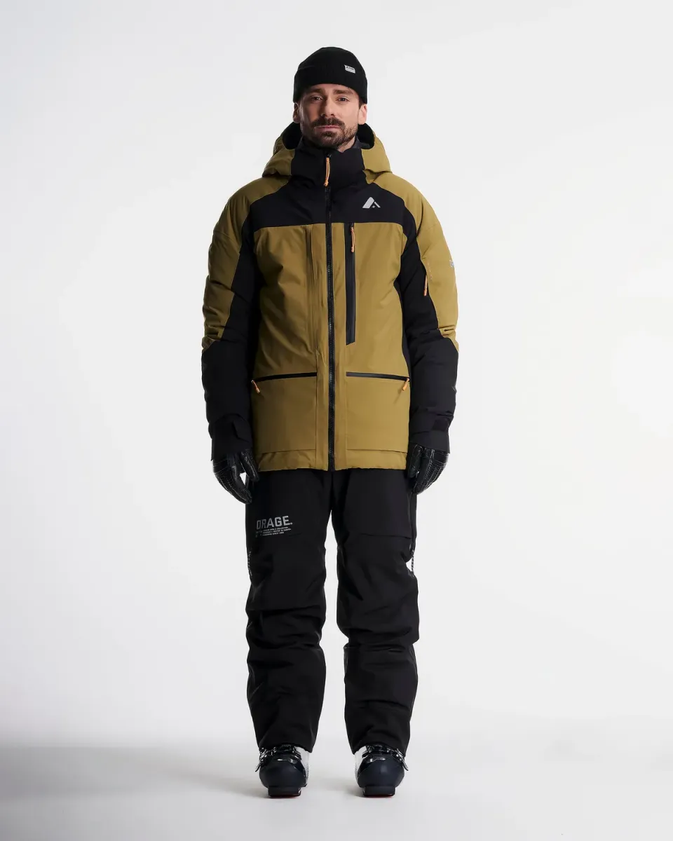 Orage Tyrrell P11005 veste ski homme noir isolée