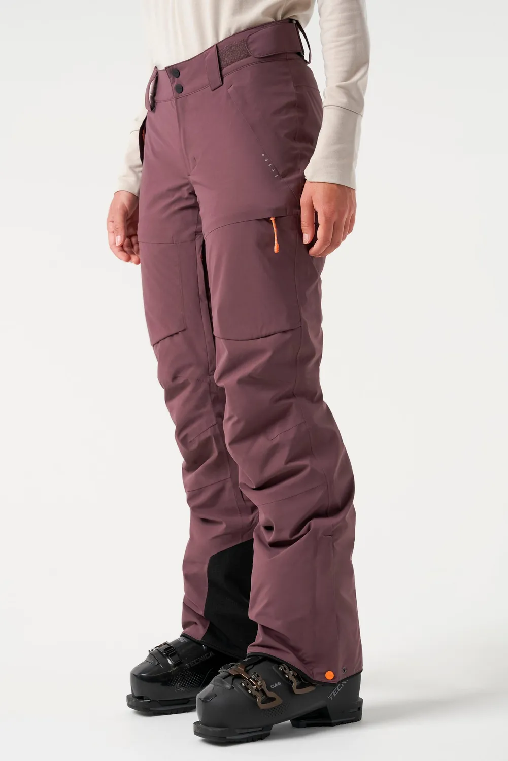 Orage Clara Insulated Pant pantalon ski prune isolé