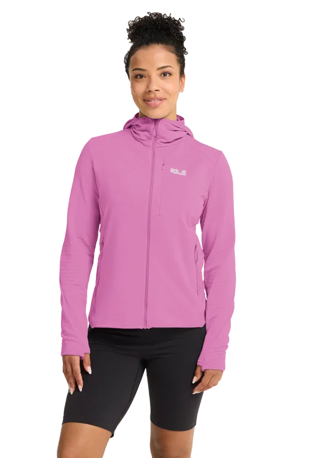 Jack Wolfskin Litestride Hooded FZ W veste femme capuche
