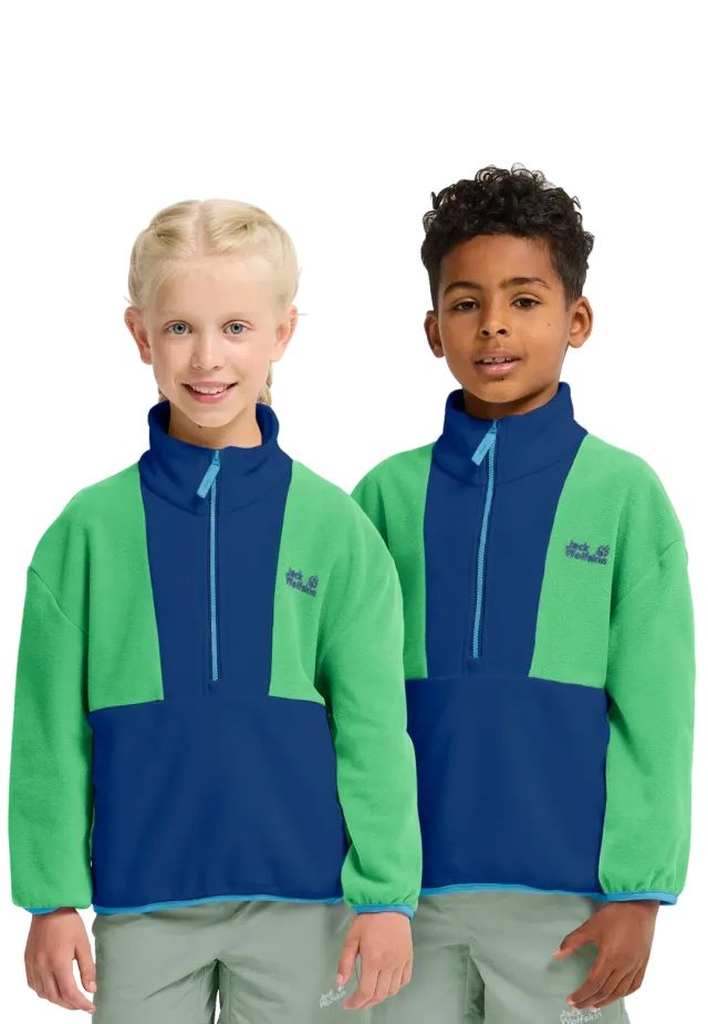 Jack Wolfskin Colorblock Taunus HZ K pull polaire enfant