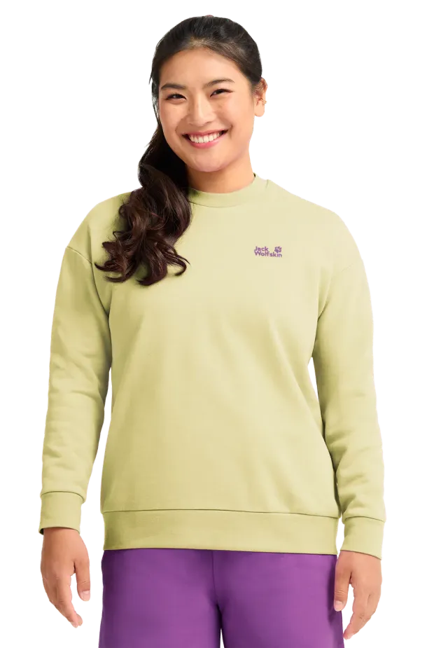 Jack Wolfskin Celebrate Paw Crewneck W sweat femme col rond