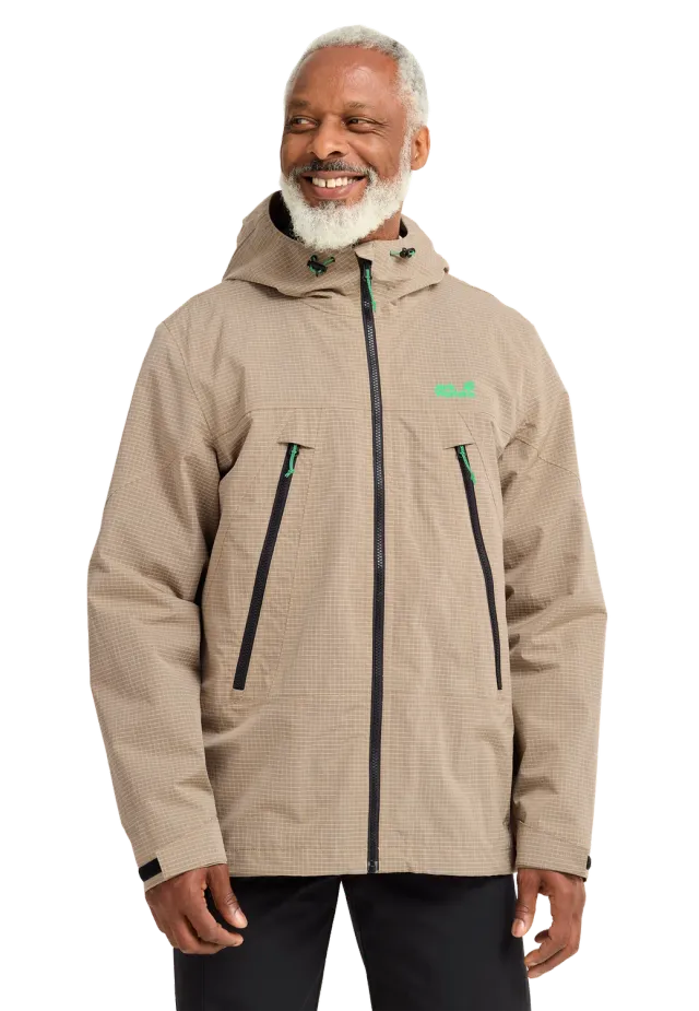 Jack Wolfskin Find The Wild 2L JKT veste pluie homme coupe droite
