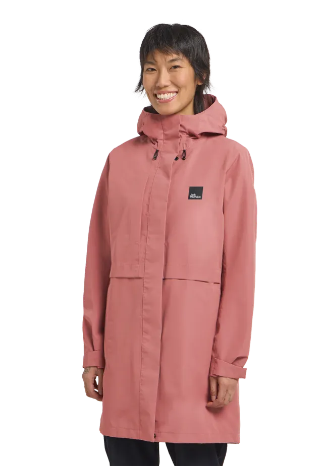Jack Wolfskin Terraview 2L Coat W manteau pluie femme