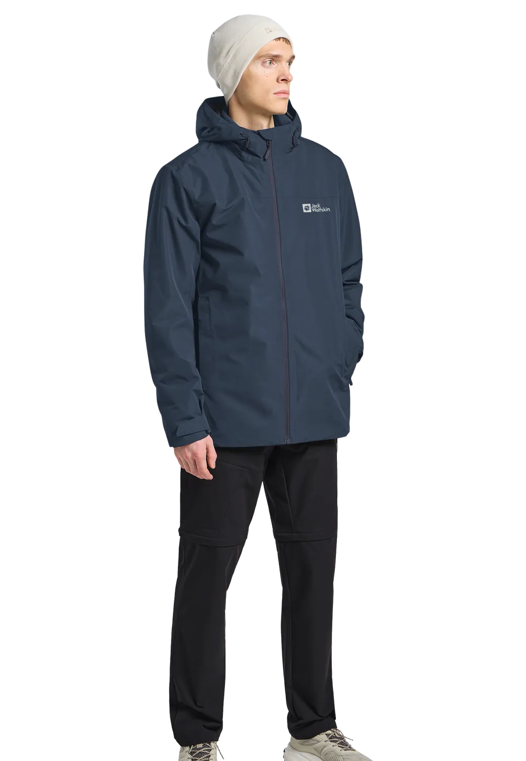 Jack Wolfskin Taubenberg 3in1 Jkt M veste 3 en 1 homme imperméable