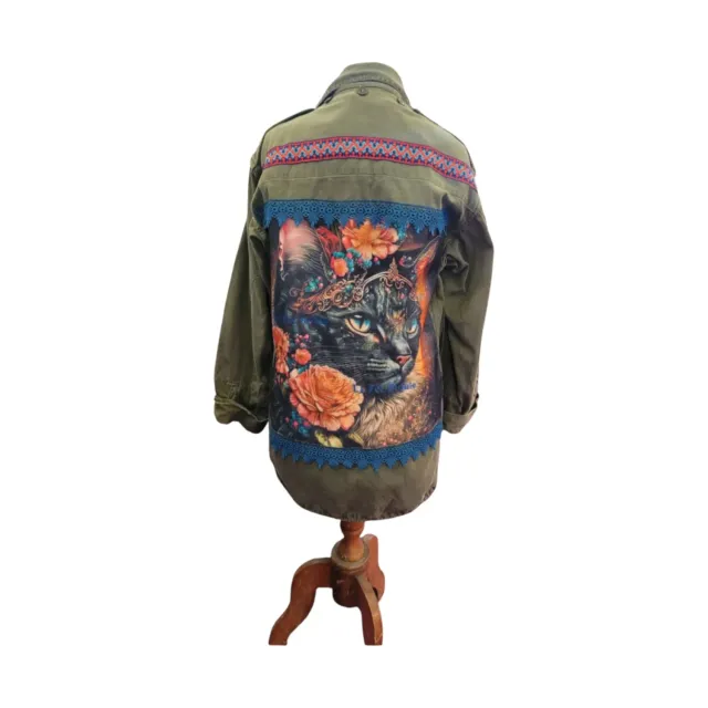 La Fée Bidule Cat veste militaire chat