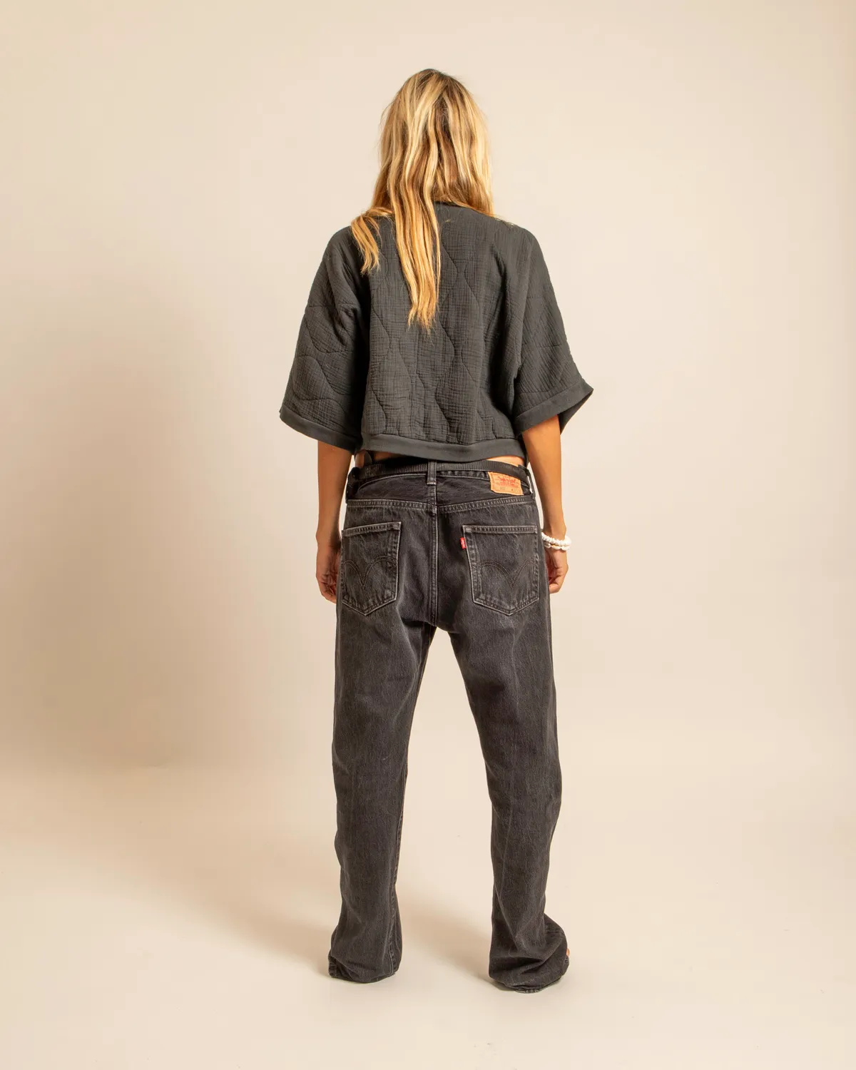AOKYANOS Seattle Anthracite sweat 3/4 coton